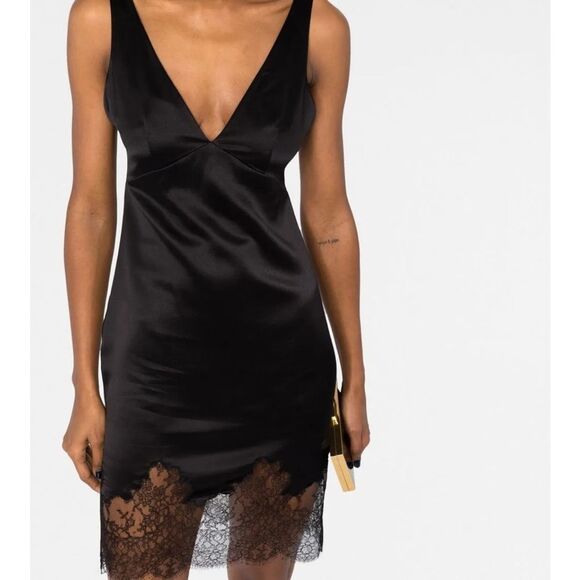 NWT Saint Laurent lace dress - Picture 1 of 8
